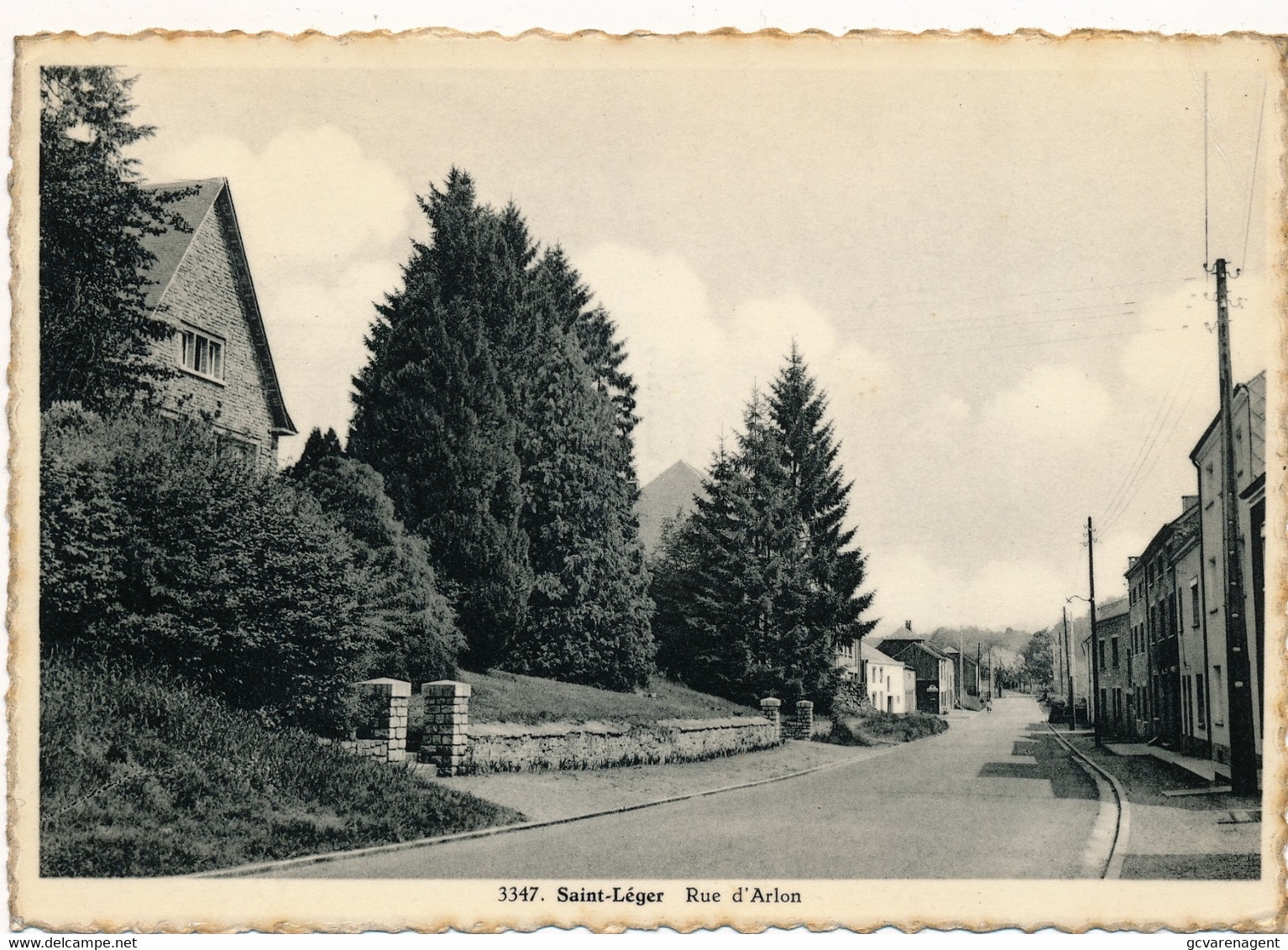 SAINT LEGER  RUE D'ARLON    - 2 SCANS - Saint-Léger