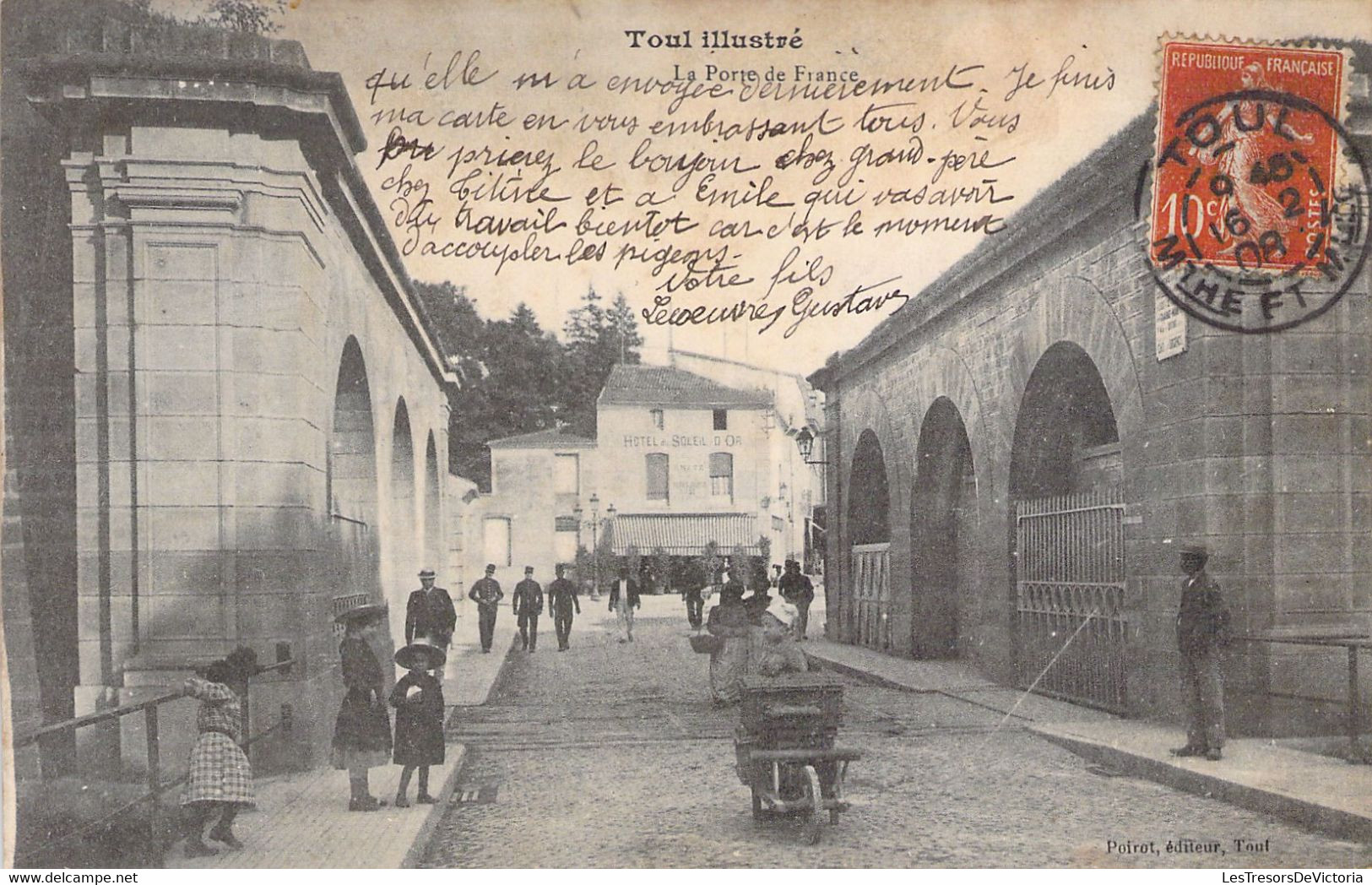 FRANCE - 54 - TOUL - La Porte De France - Carte Postale Ancienne - Toul