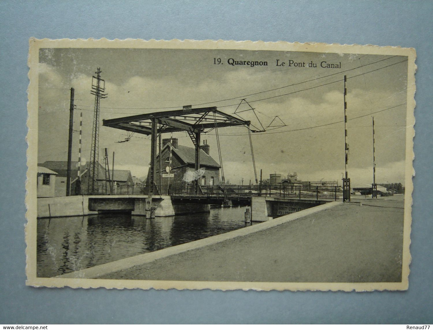 Quaregnon - Le Pont Du Canal - Quaregnon