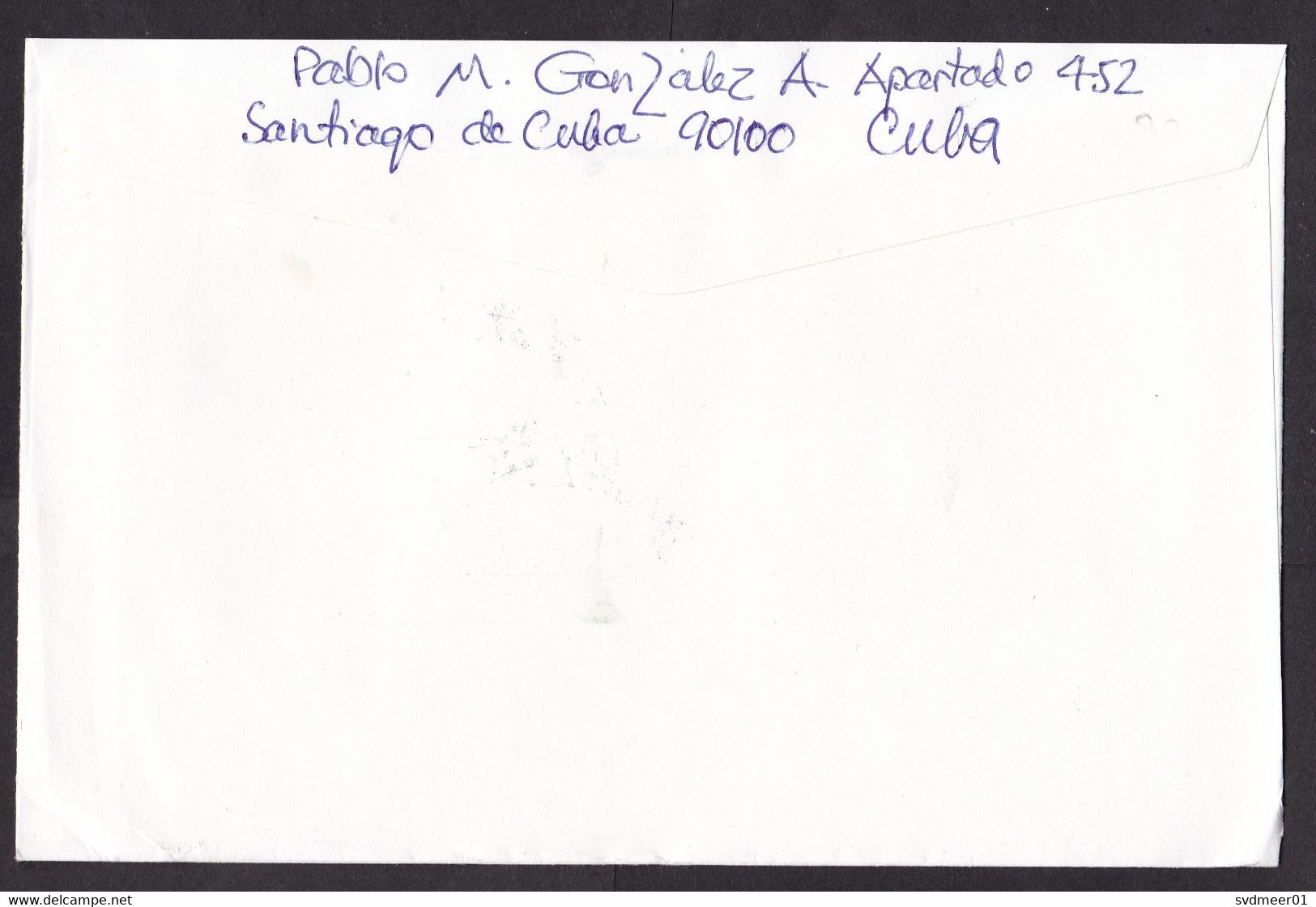 Cuba: Cover To Belgium, 2009, 1 Stamp, Souvenir Sheet, Informatica Convention, IT, Computer Technology (minor Crease) - Brieven En Documenten