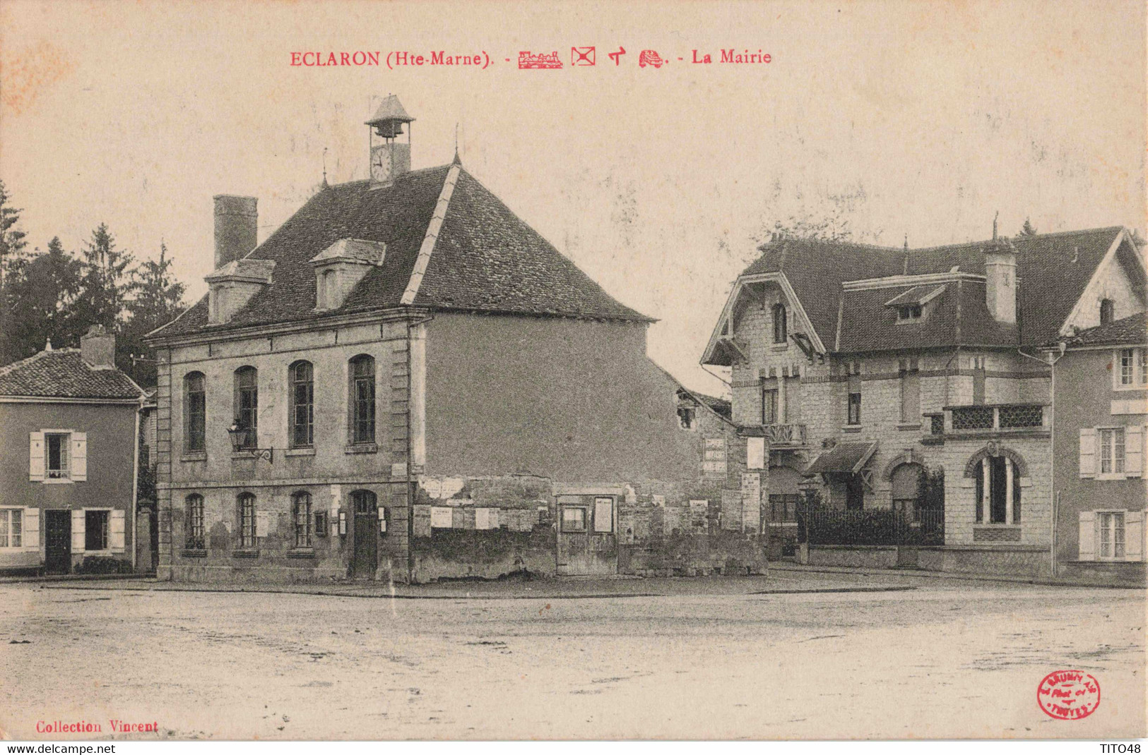 FR-52 HAUTE-MARNE - ECLARON - La Mairie - Eclaron Braucourt Sainte Liviere