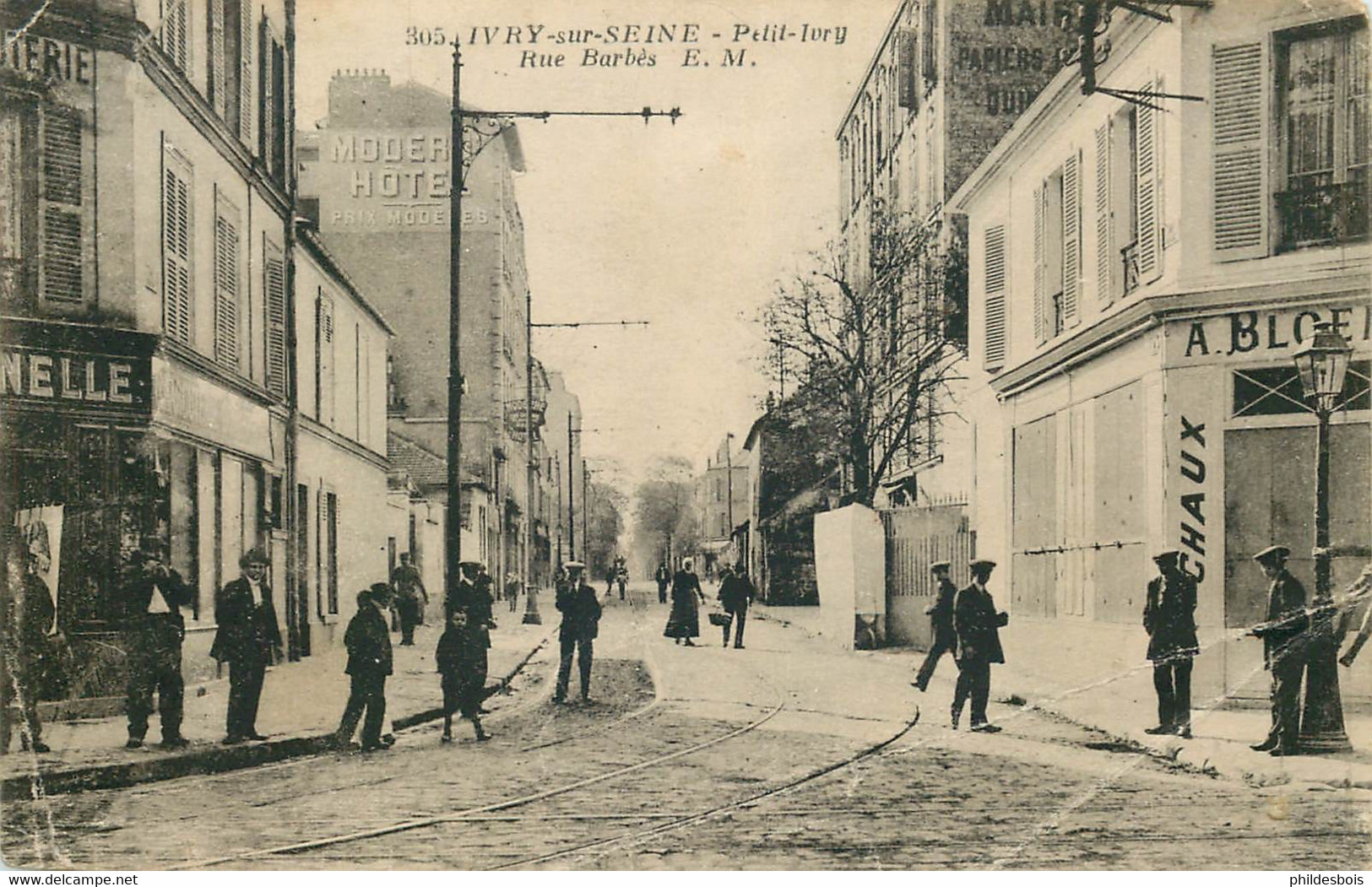 VAL DE MARNE  IVRY SUR SEINE  Rue Barbes  Petit Ivry (pliinf Drt) - Ivry Sur Seine