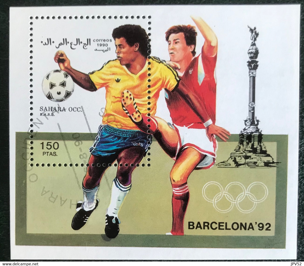 Sahara Occ. - 15/36 - Cinderella - 1990 - Olympische Spelen Barcelona '92 - Sahara Español