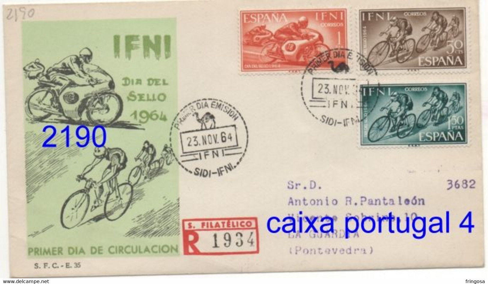 IFNI FDC 1964 - Ifni