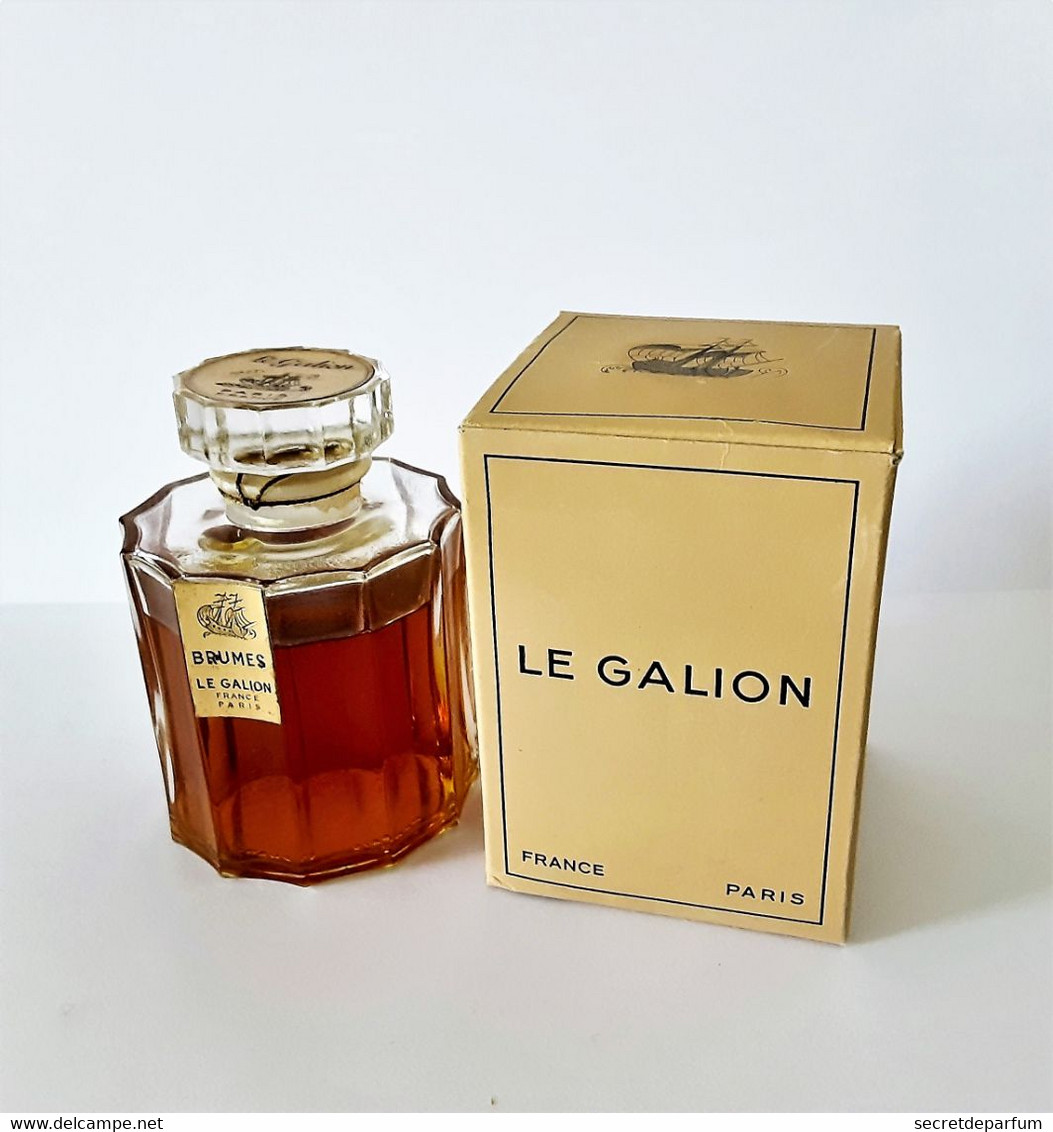 Flacon De Parfum  BRUMES  De LE GALION Hauteur Totale 8.5 Cm + Boite - Damen