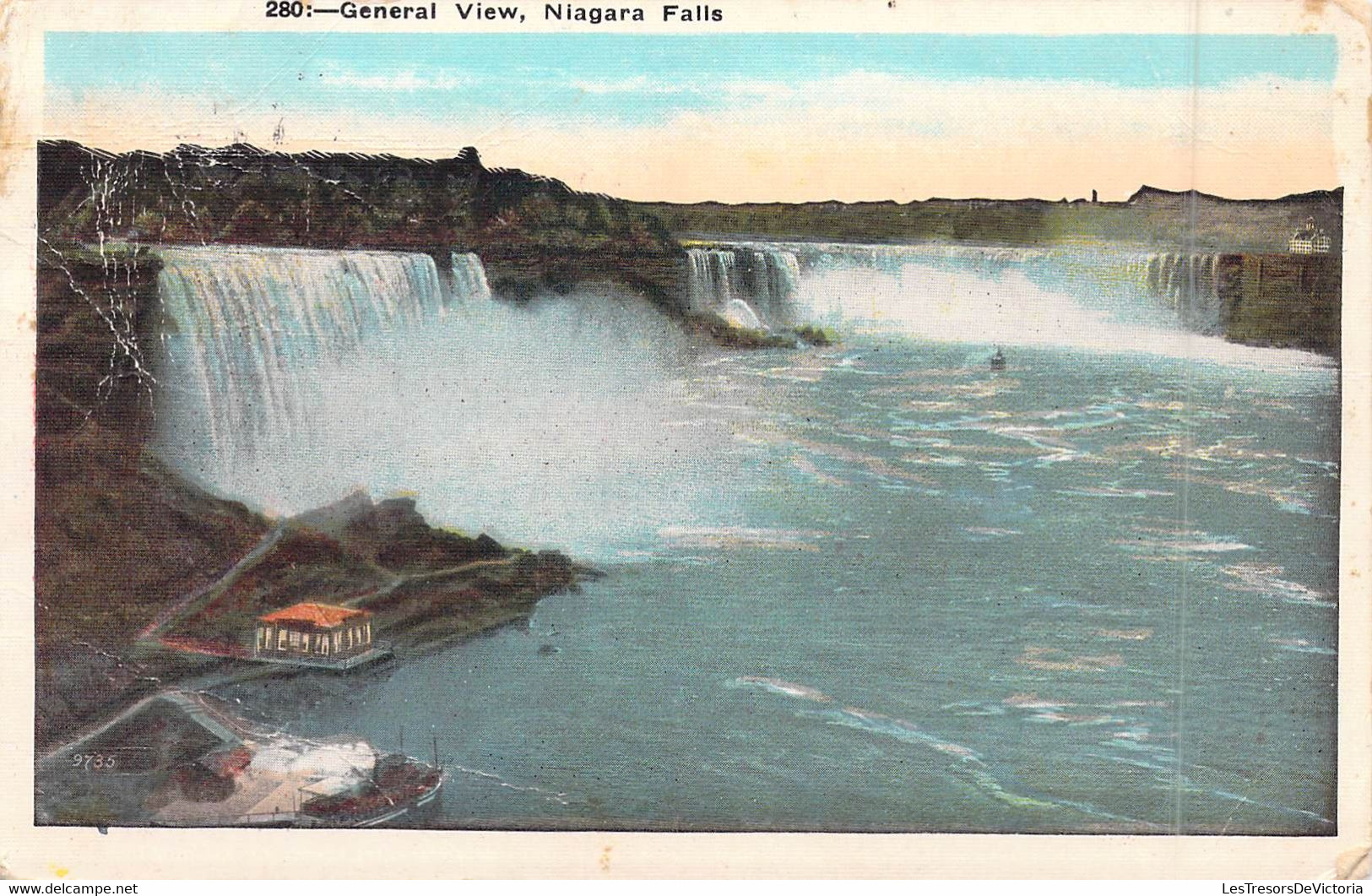 CANADA - Ontario - Niagara Falls - General View - Carte Postale Ancienne - Niagara Falls