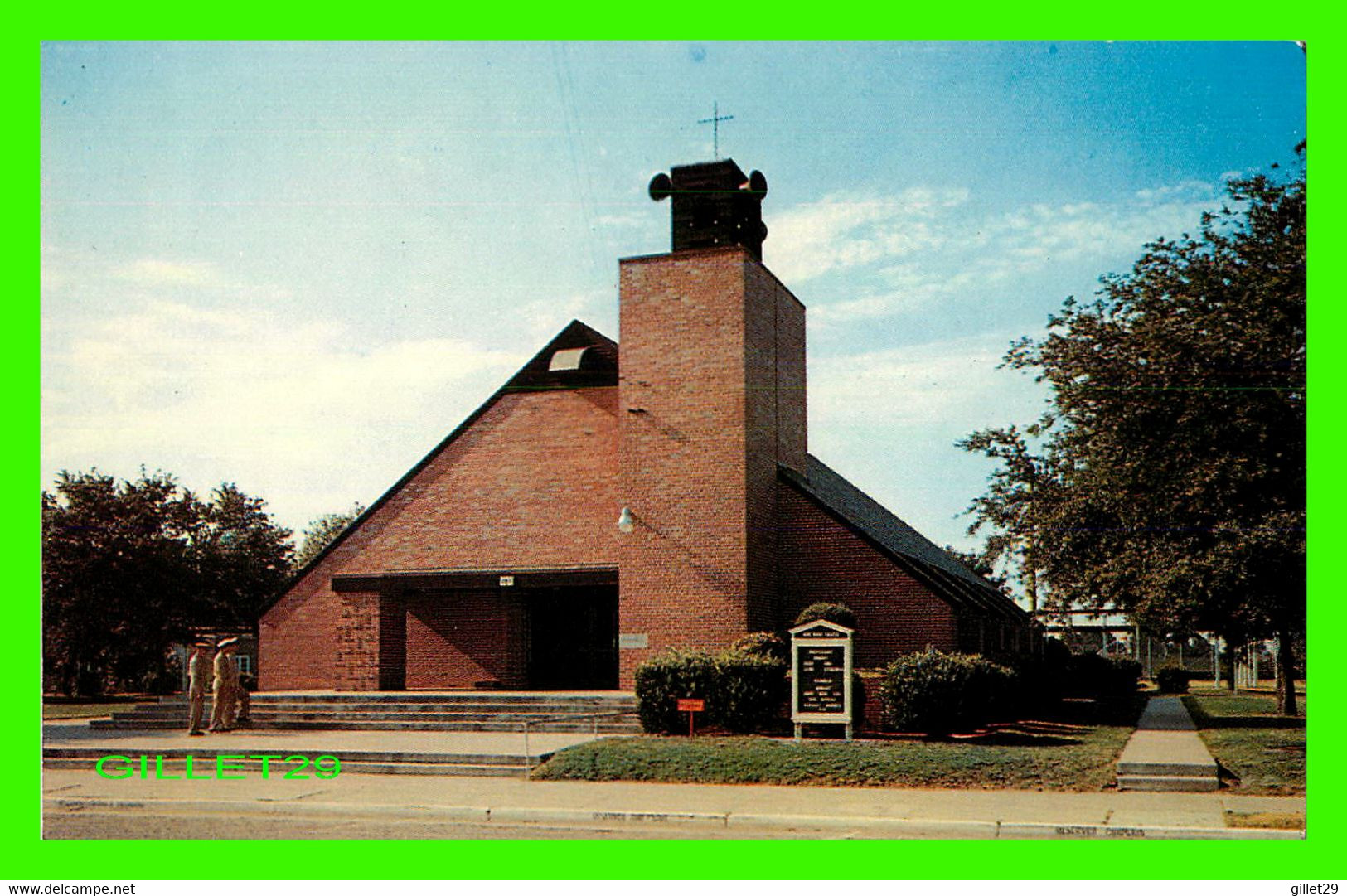 PARRIS ISLAND, SC - DEPOT CHAPEL, MARINE CORPS RECRUIT DEPOT - PUB. BY  PHOTO ARTS - DEXTER PRESS INC - - Parris Island