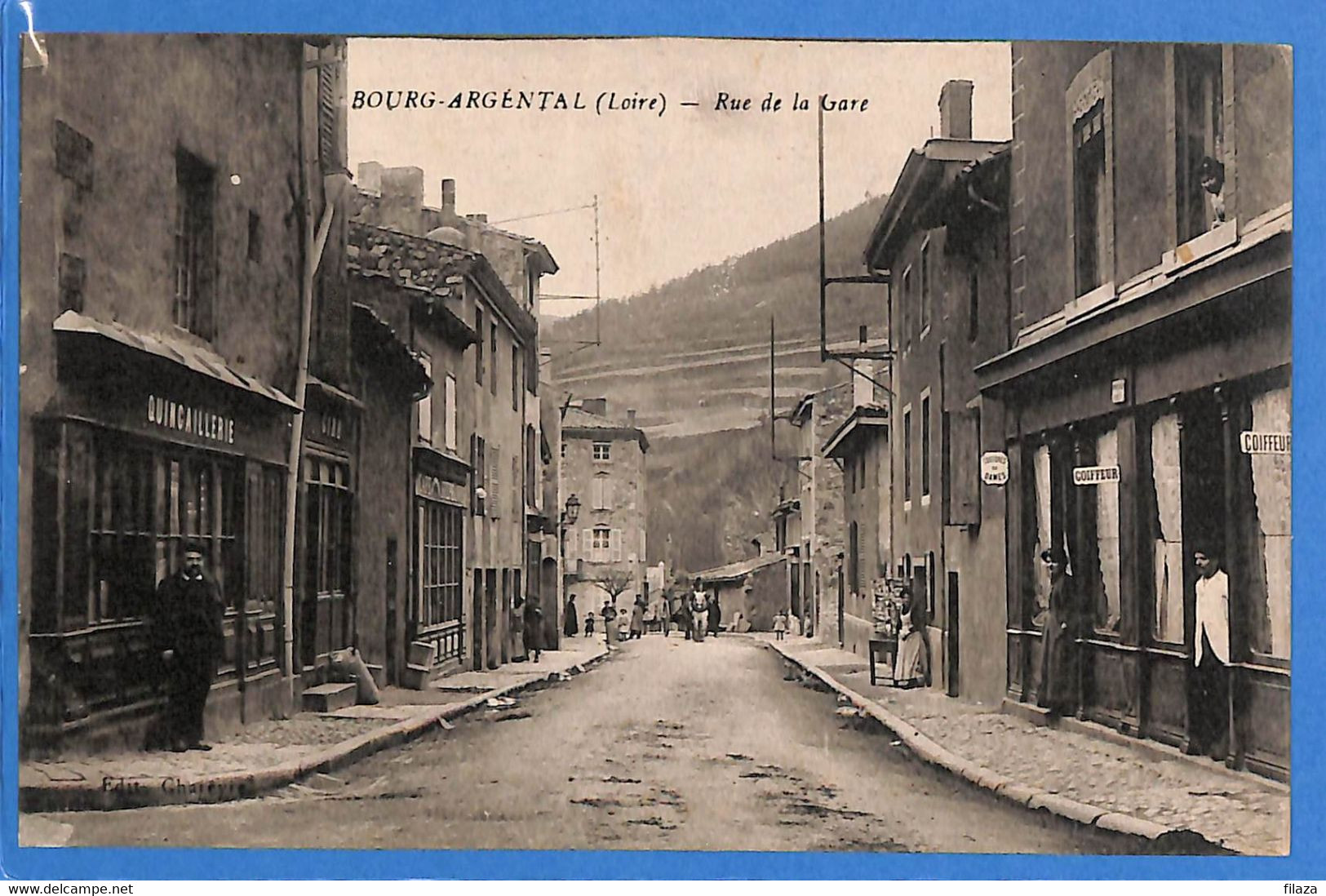 42 - Loire - Bourg Argental - Rue De La Gare (N12215) - Bourg Argental