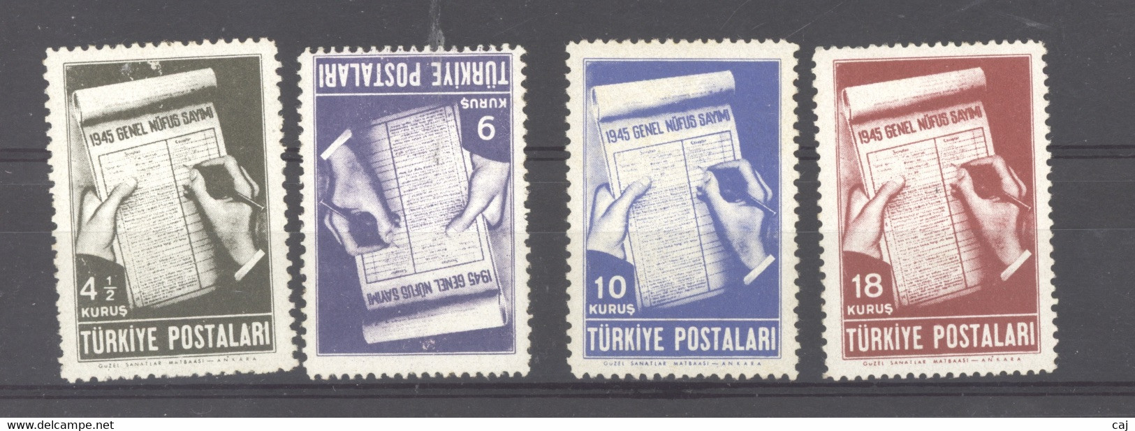 Turquie  :  Yv  1027-30  * - Unused Stamps