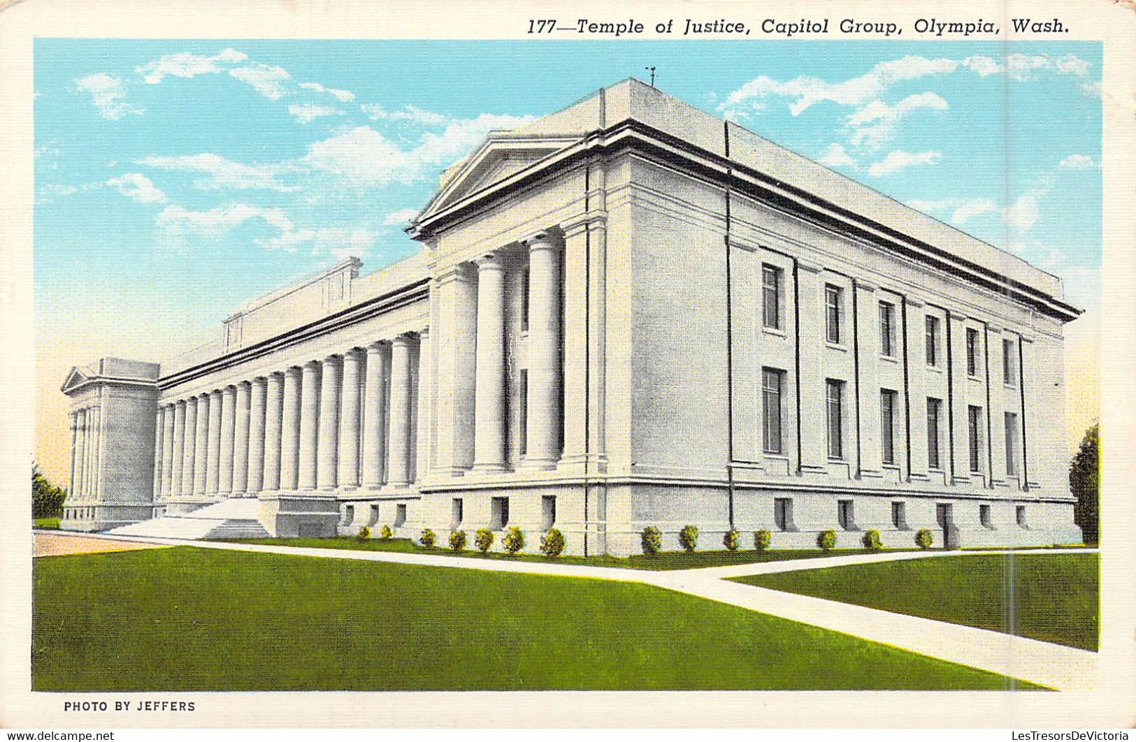 ETATS-UNIS - Washington - Olympia - Temple Of Justice - Capital Group - Carte Postale Ancienne - Autres & Non Classés