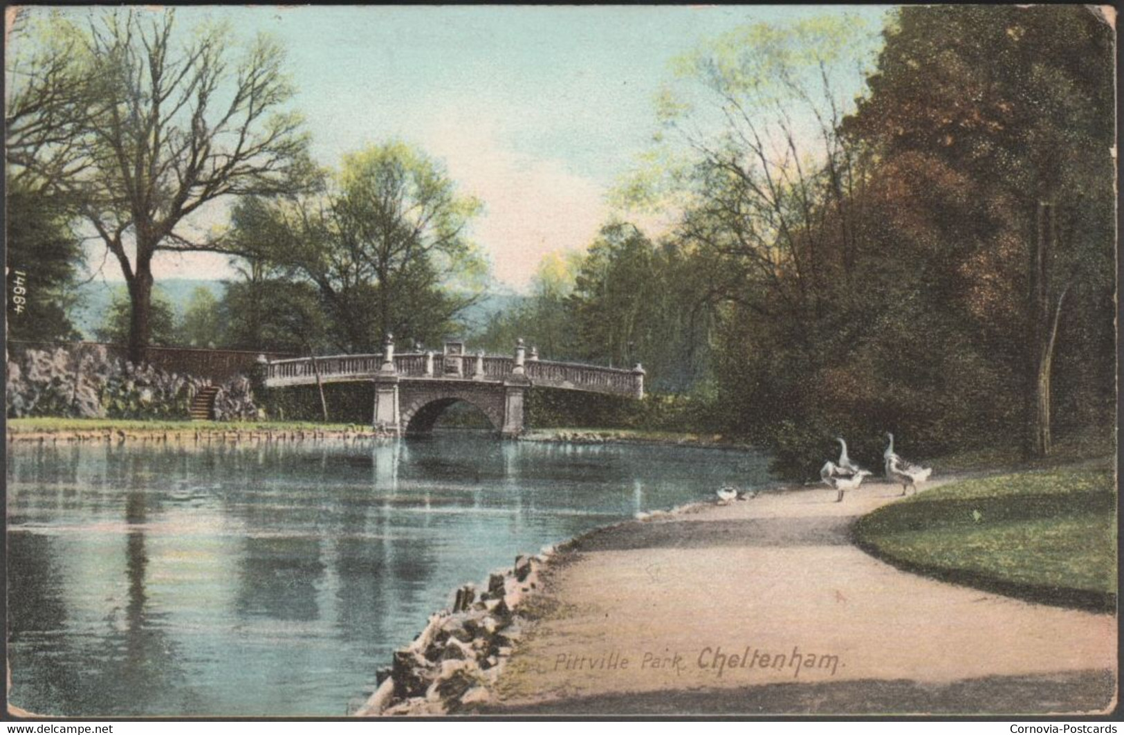 Pittville Park, Cheltenham, Gloucestershire, 1907 - Wrench Postcard - Cheltenham