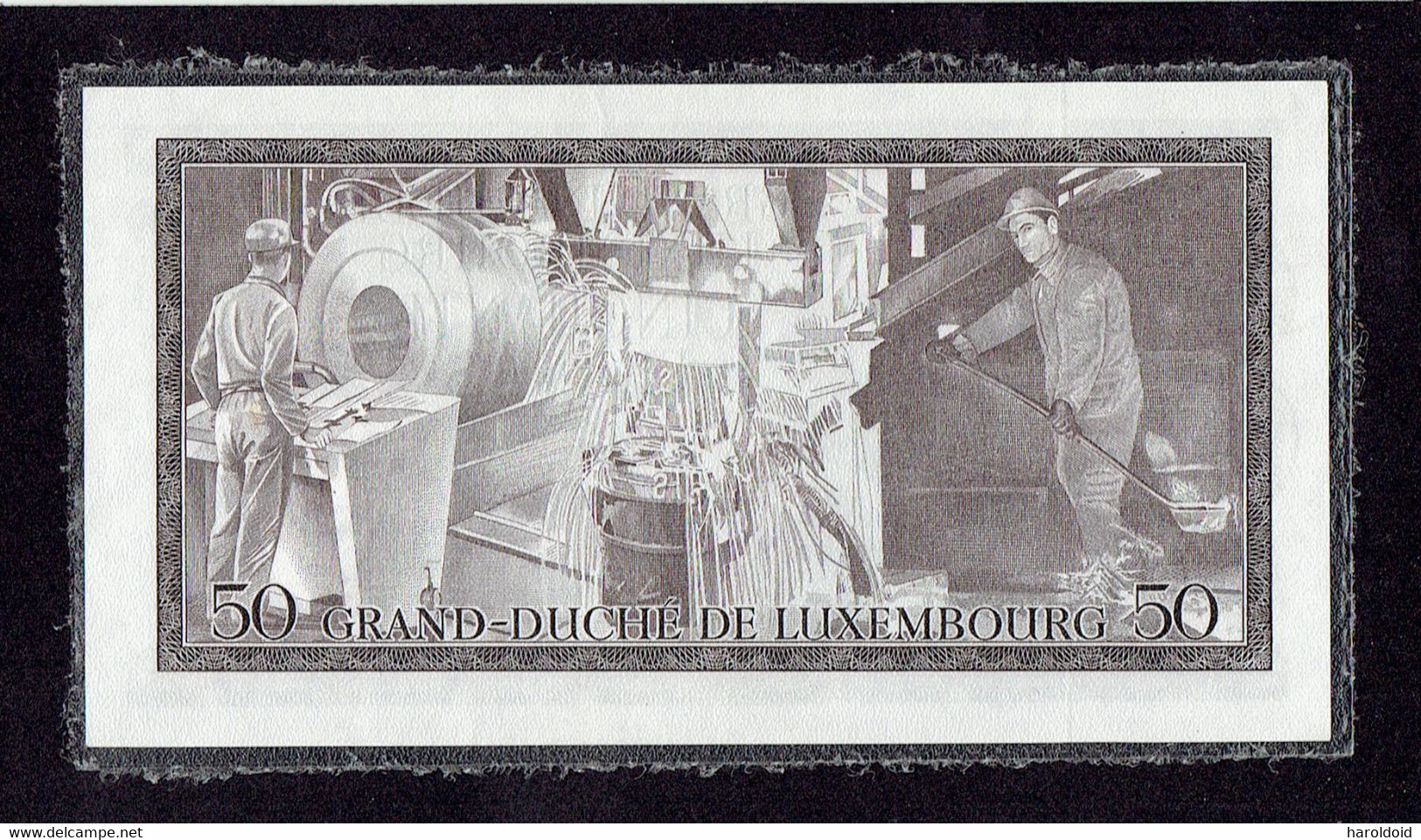 LUXEMBOURG - 50 F 25 AOUT 1972 - NEUF - Luxemburg