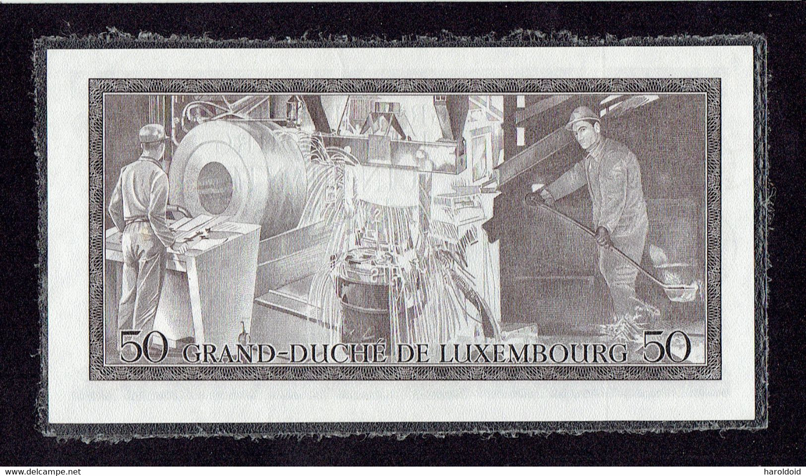 LUXEMBOURG - 50 F 25 AOUT 1972 - NEUF - Luxembourg