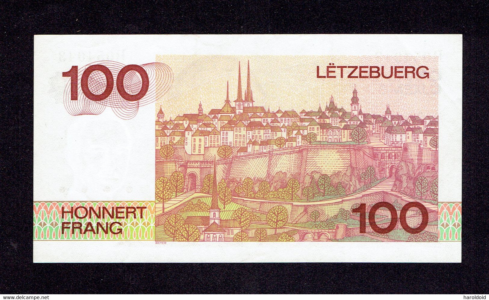 LUXEMBOURG - 100 F 14 AOUT 1980 - NEUF - Luxembourg