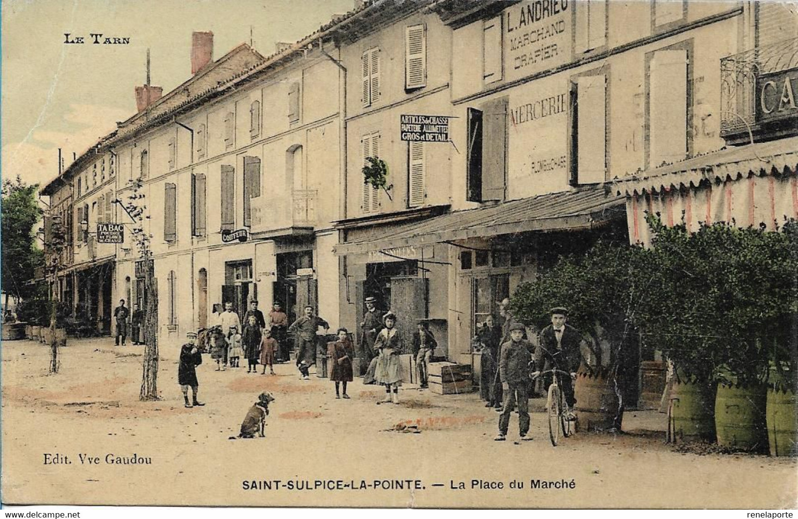 Saint - Sulpice - La - Pointe  La Place Du Marché - Saint Sulpice