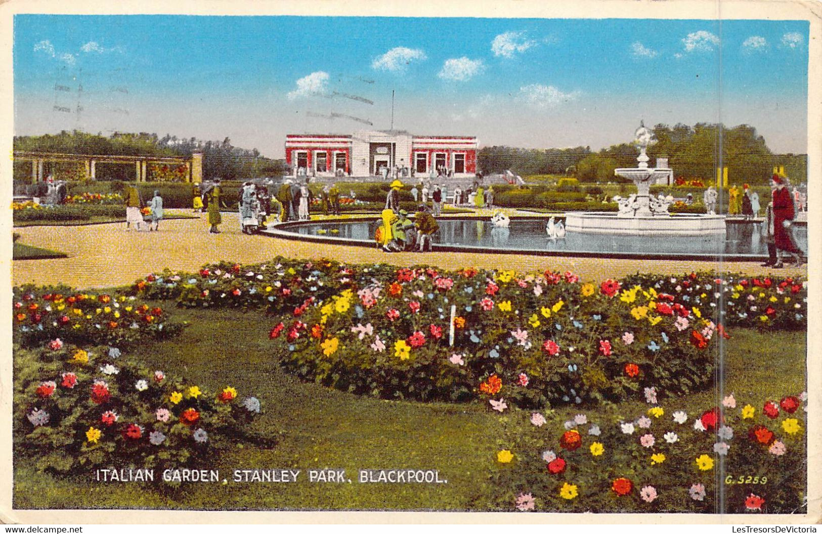 CANADA  - Italian Garden , Stanley Park, BlackPool - Editeur : Valentine & Sons - Carte Postale Ancienne - Ohne Zuordnung