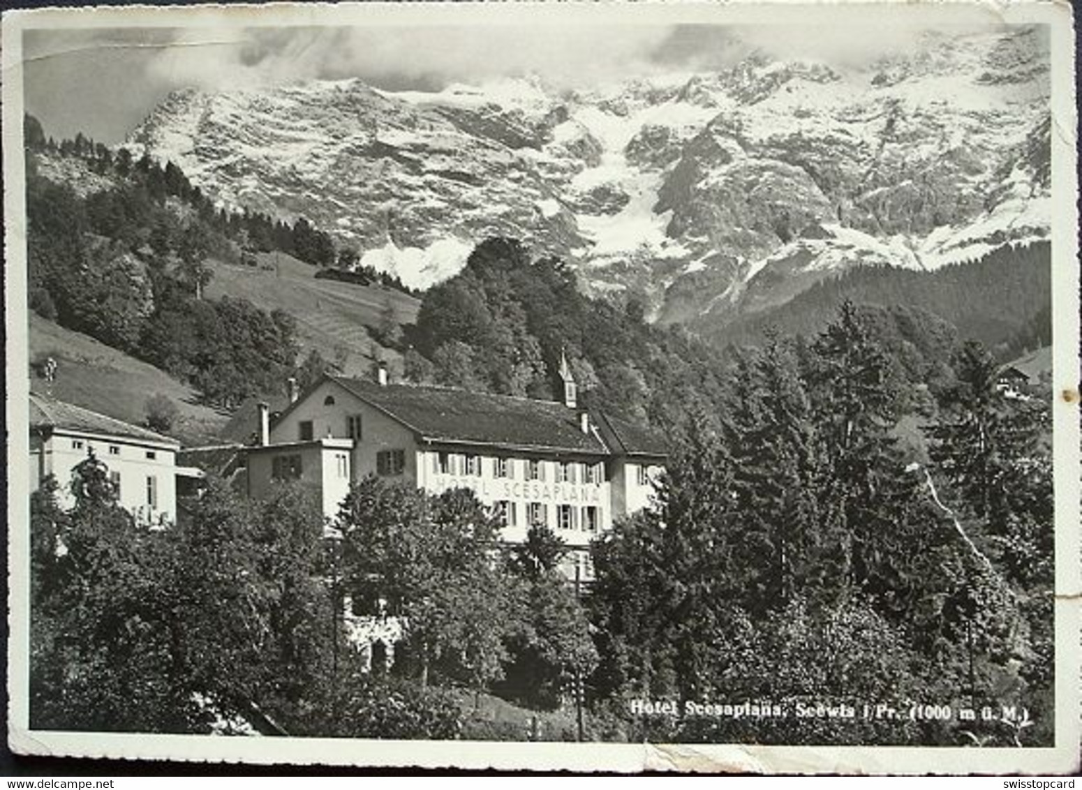 SEEWIS Hotel Scesaplana (Einriss Am Rechten Rand) - Seewis Im Prättigau