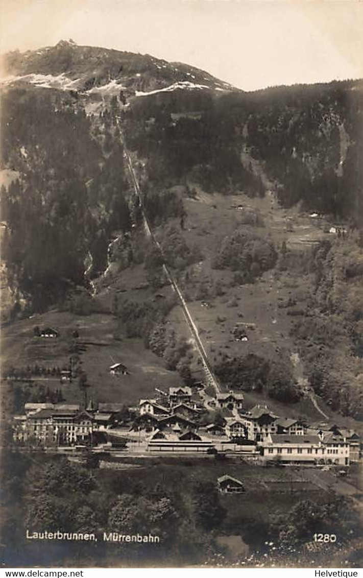 Lauterbrunnen Mürrenbahn Bahn - Lauterbrunnen