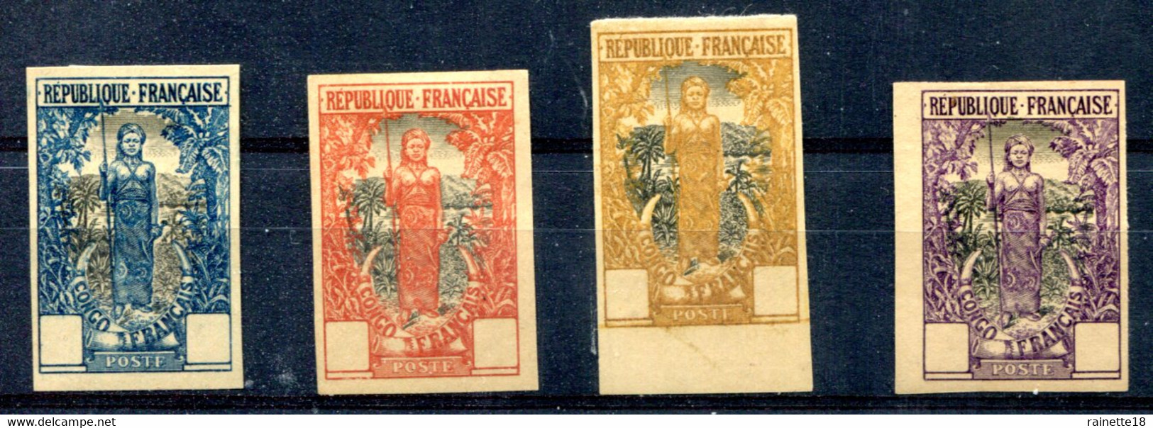 Congo         Essais De Couleurs  * Non Dentelés - Unused Stamps
