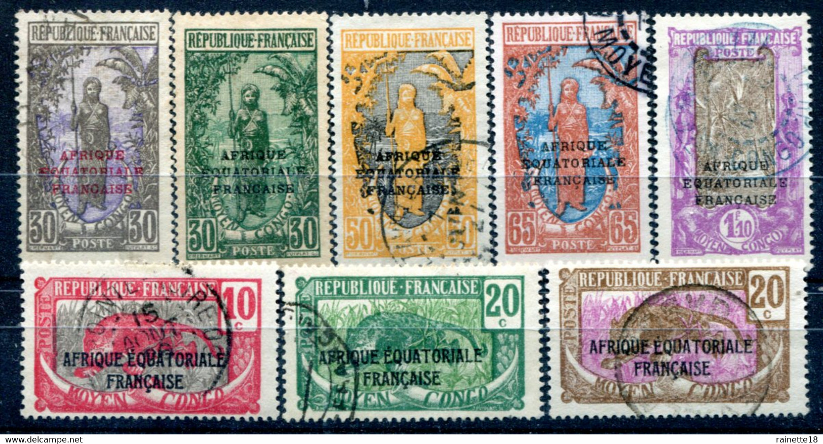 Congo      67/71  Oblitérés - Used Stamps