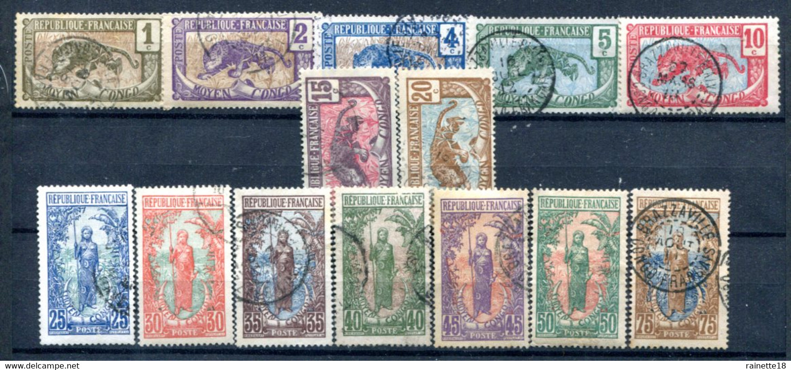 Congo           48/61  Oblitérés - Used Stamps