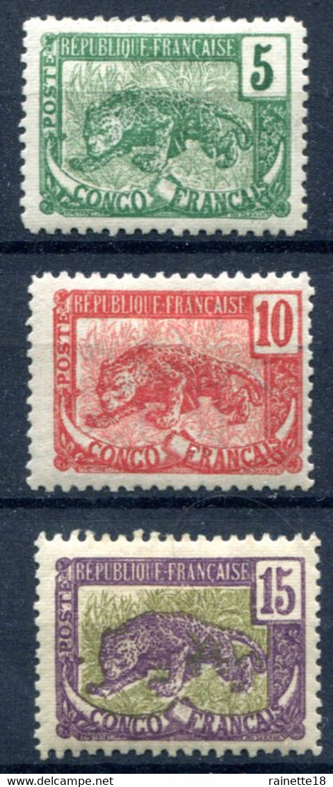 Congo            30/32  * - Unused Stamps