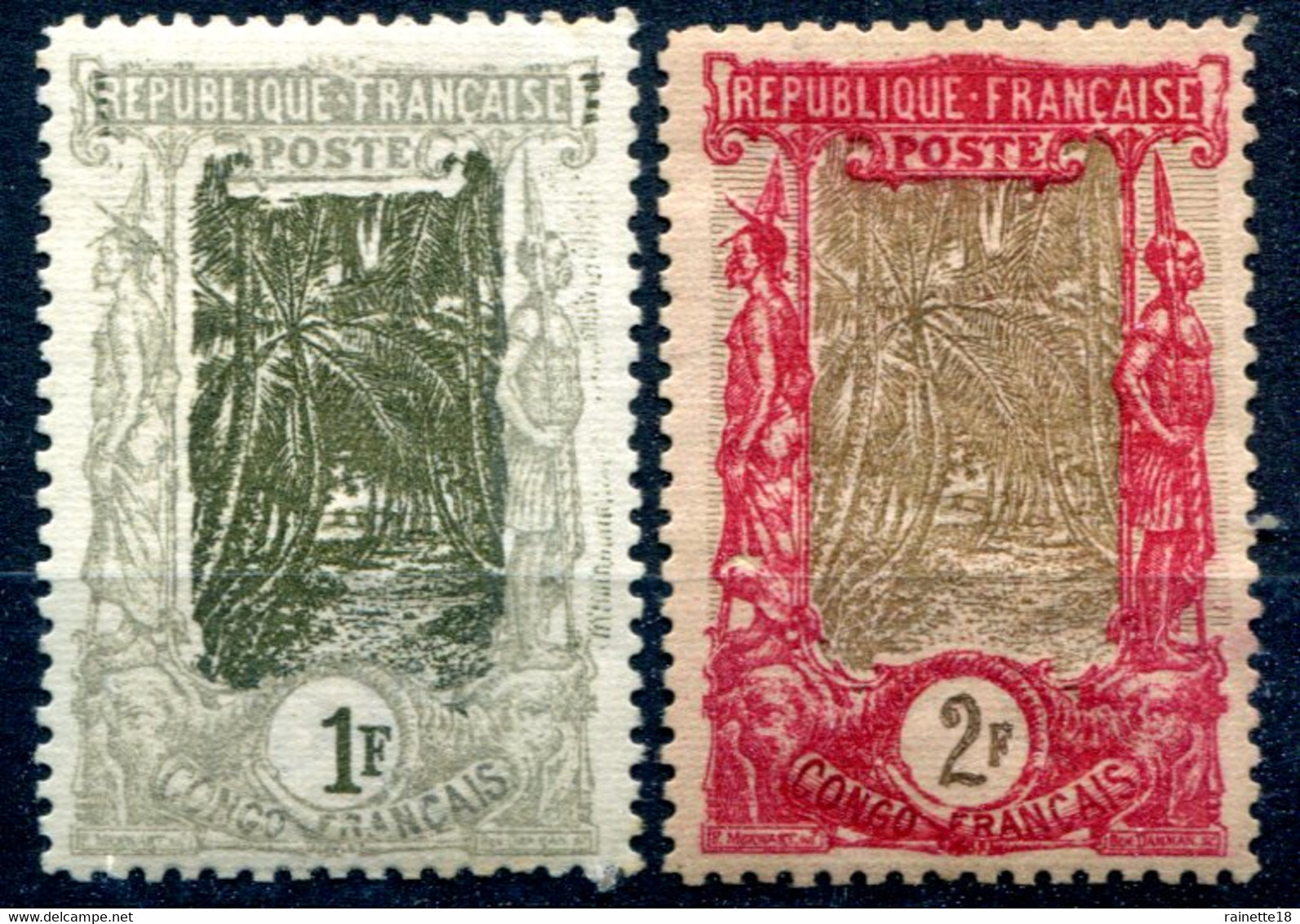 Congo             N°  39/40 * - Unused Stamps