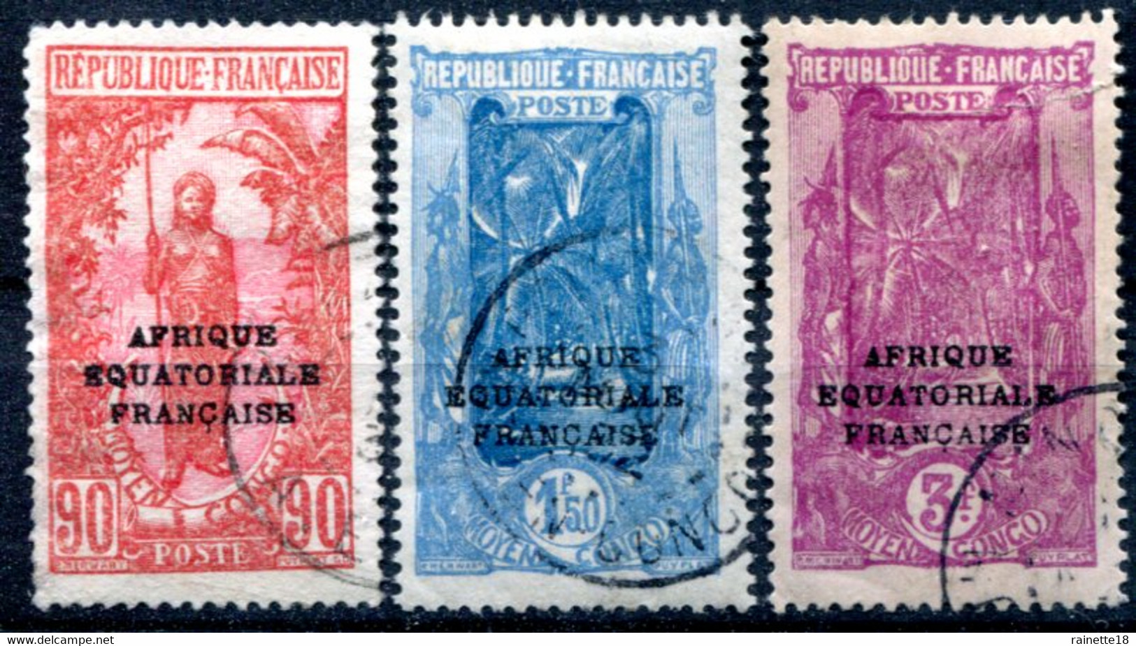 Congo         106/108 Oblitérés - Used Stamps