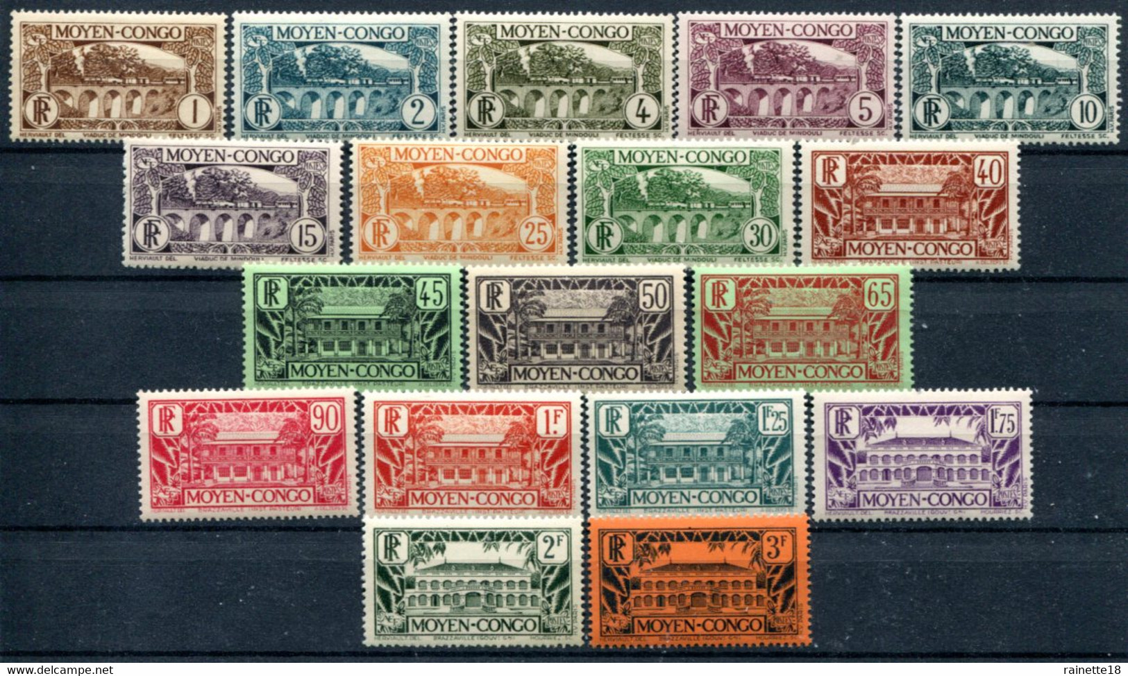 Congo         Entre Le  113 Et Le 131 ** - Unused Stamps