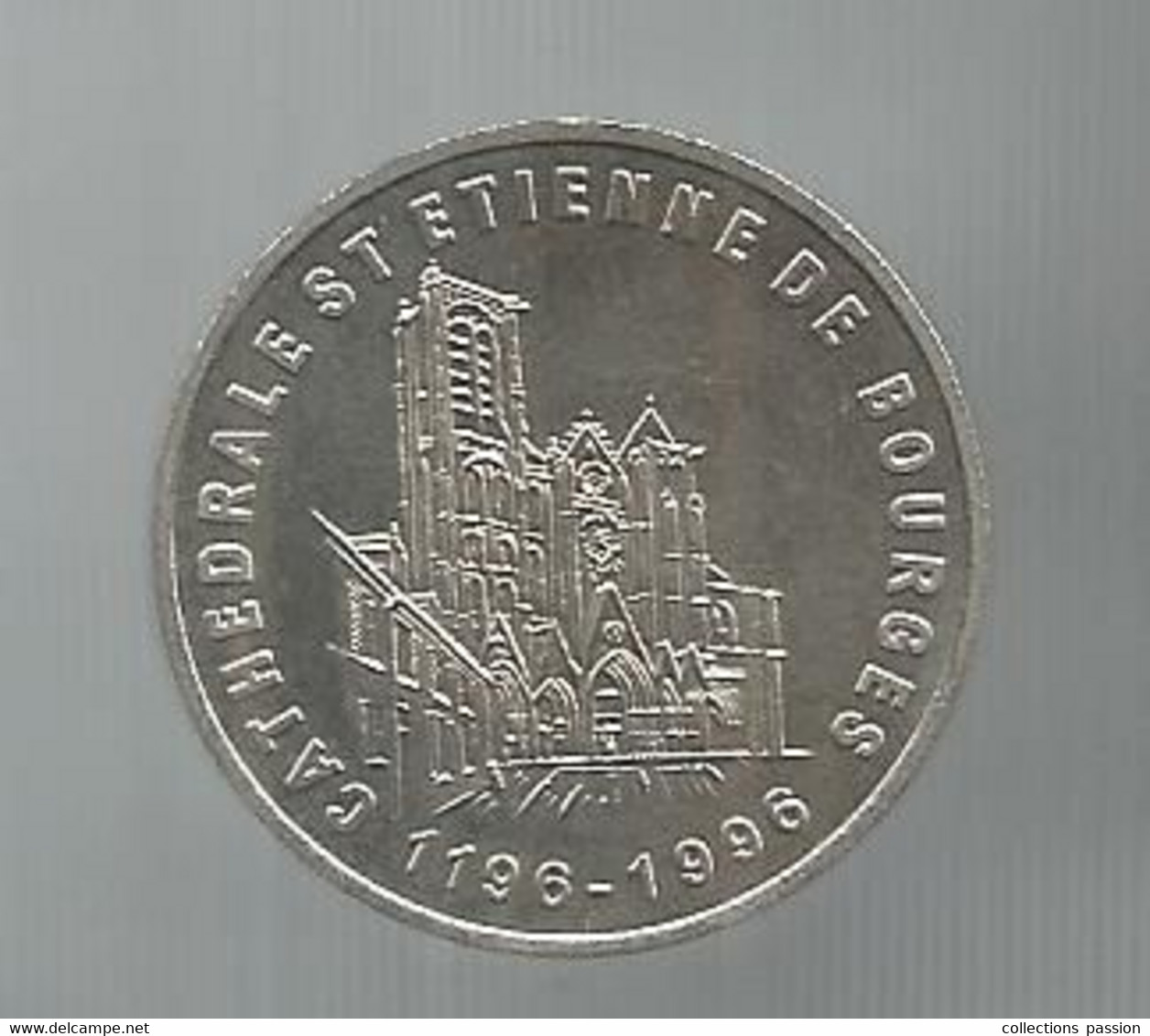 JC,  Euros Des Villes, 1 1/2 Euro De BOURGES, Le Printemps De Bourges , 20 Ans  , 1996,  2 Scans - Euro Der Städte