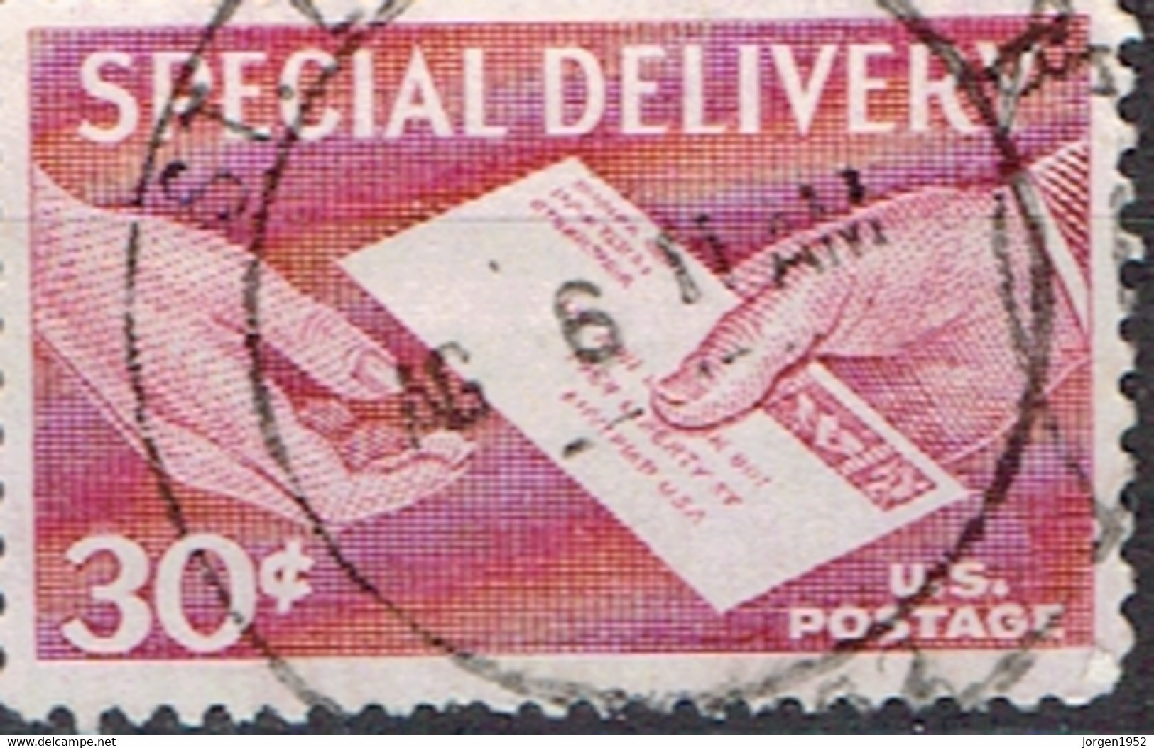 UNITED STATES # SPECIEL DELIVERY FROM 1949  MICHEL 683 - 2a. 1941-1960 Usados