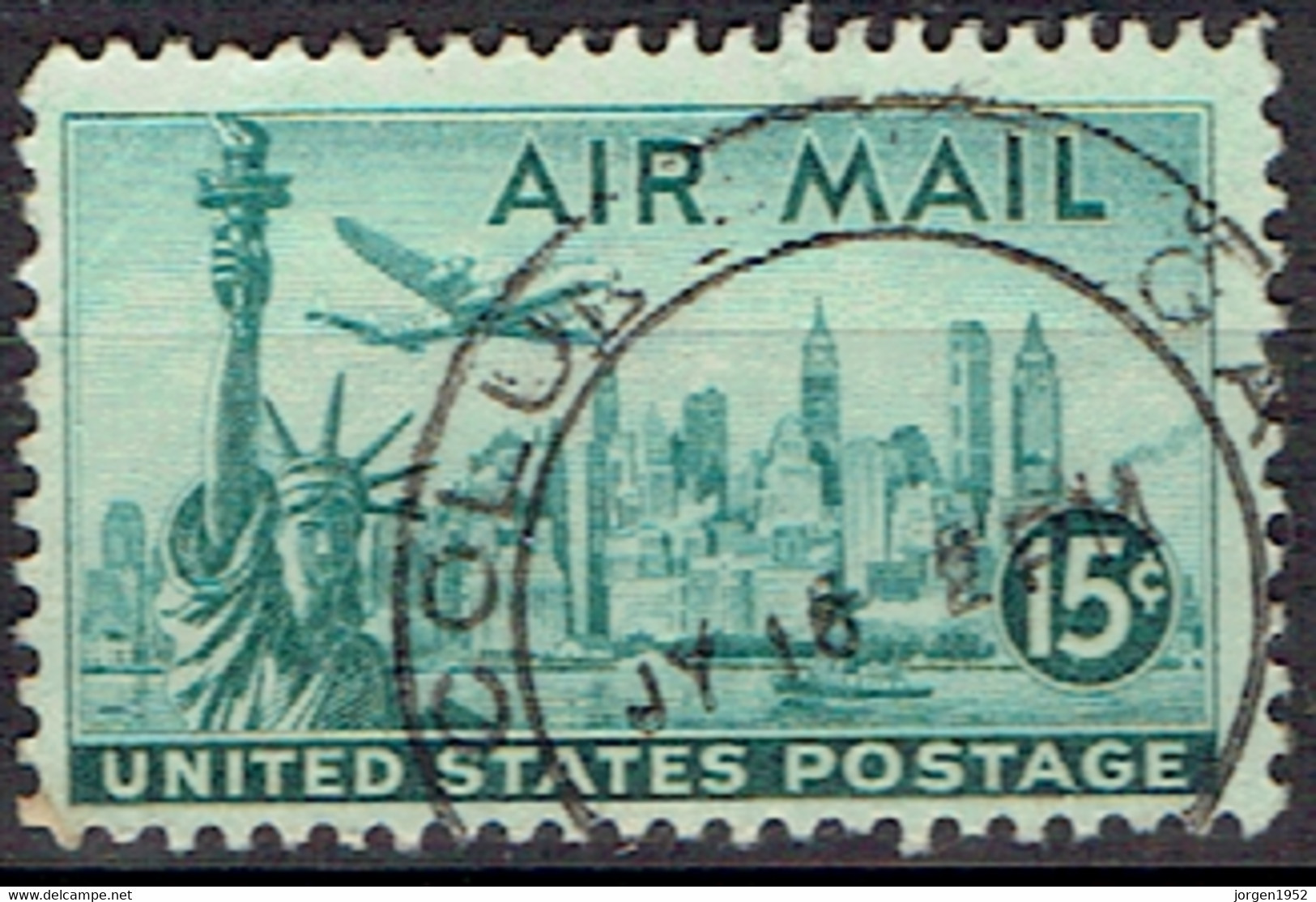 UNITED STATES # FROM 1947  MICHEL 561W - 2a. 1941-1960 Afgestempeld