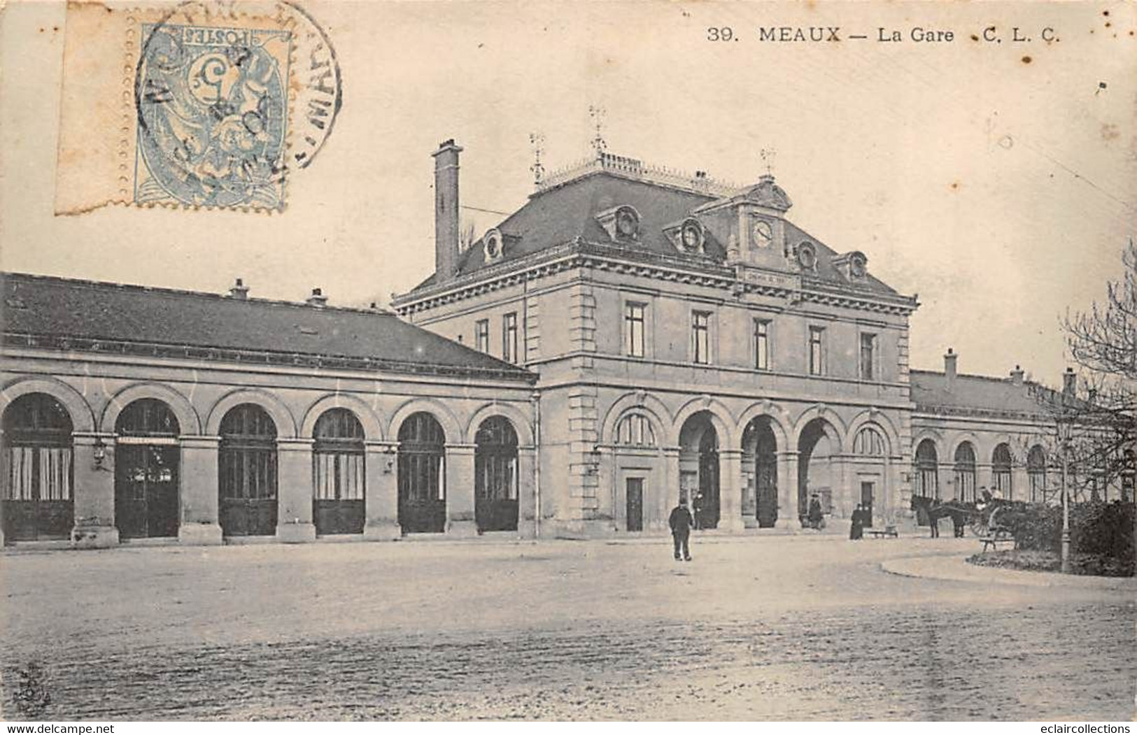 Meaux         77         Extérieur De La Gare             (voir Scan) - Meaux