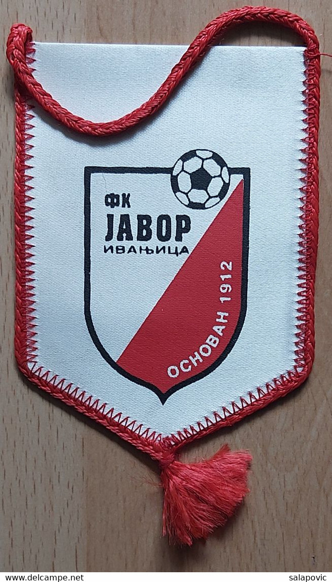 FK Javor Ivanjica Serbia Football Club  PENNANT, SPORTS FLAG  SZ74/64 - Apparel, Souvenirs & Other