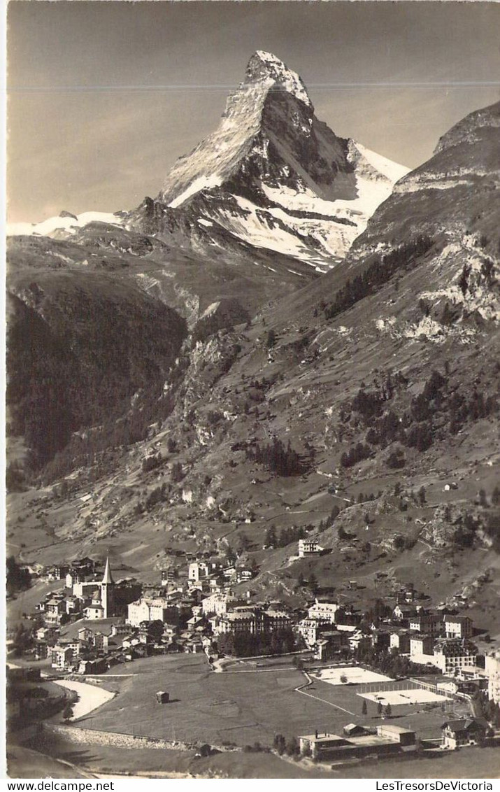 SUISSE - Sermatt - Matterhorn - Montagne - Carte Postale Ancienne - Matt