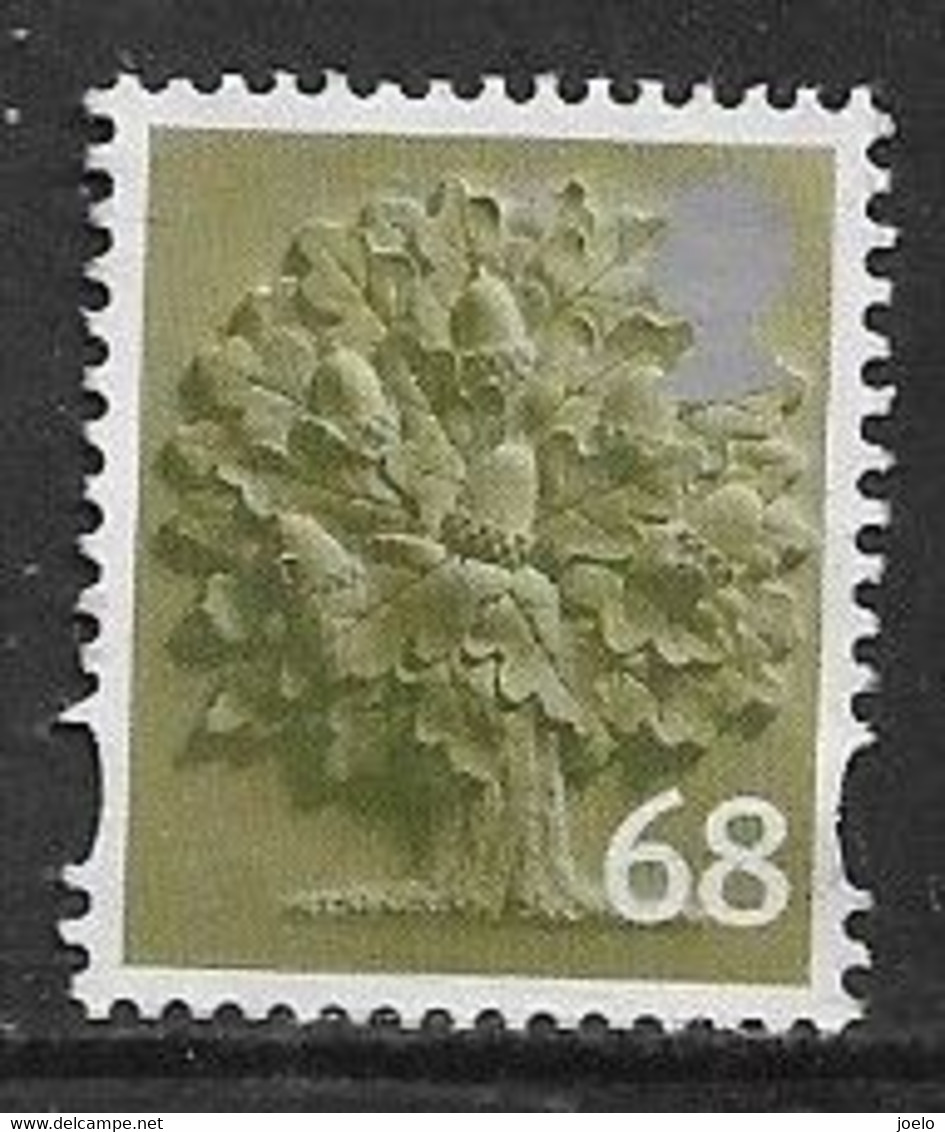 GB REGIONAL ENGLAND 2003 ACORN TREE WHITE BORDER - England