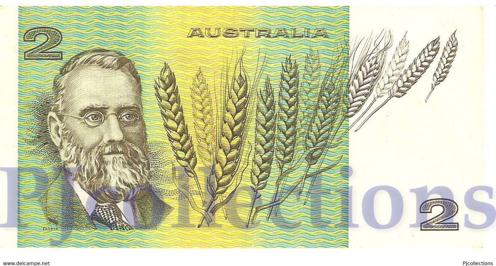 LOT AUSTRALIA 2 DOLLARS 1985 PICK 43e AU/UNC X 5 PCS - 1974-94 Australia Reserve Bank
