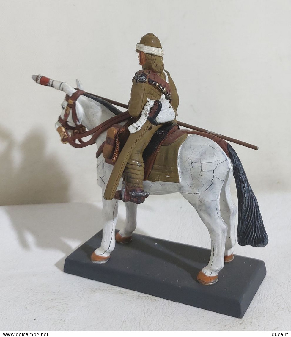 I111481 Soldatini A Cavallo De Agostini - Lancer Of The 21st Regiment - UK 1898 - Soldatini Di Piombo