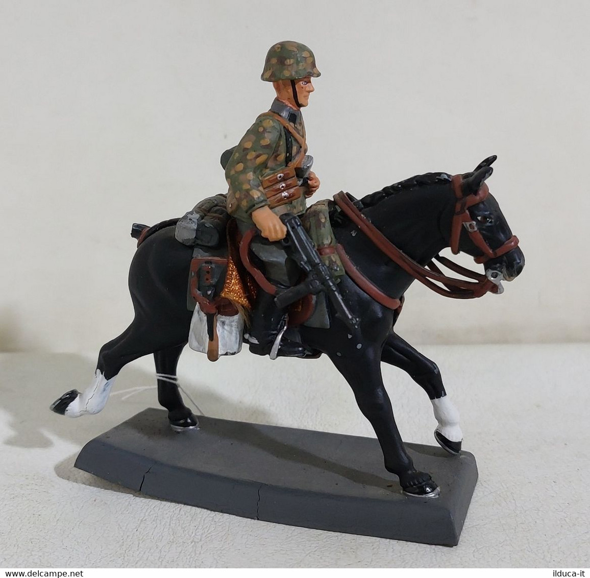 I111483 Soldatini A Cavallo De Agostini - SS Florian Geyer Division Trooper 1945 - Loden Soldaatjes