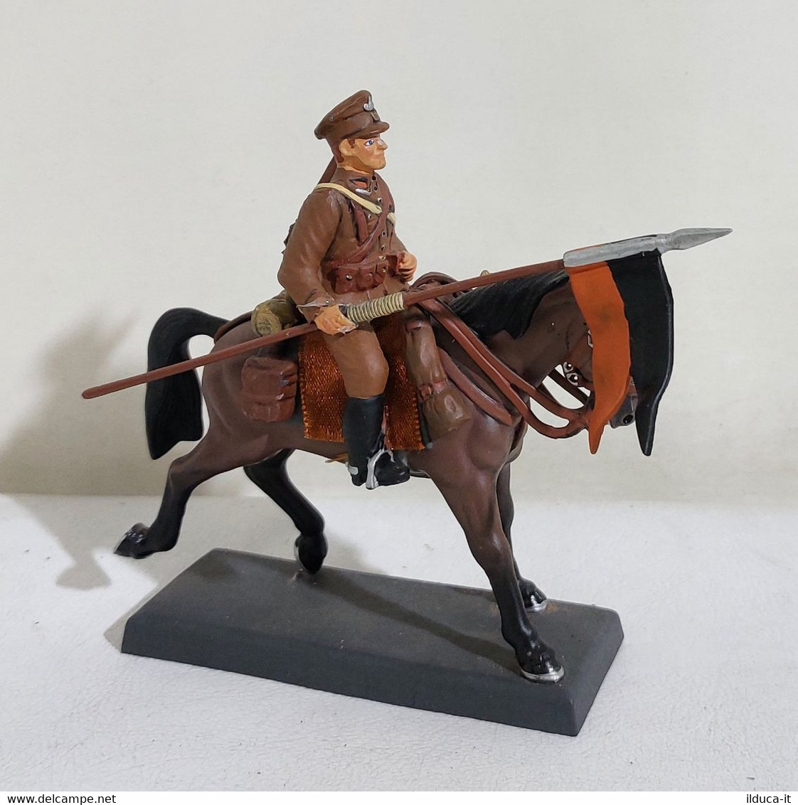 I111488 Soldatini A Cavallo De Agostini - Lancer Poland 1939 - Soldatini Di Piombo