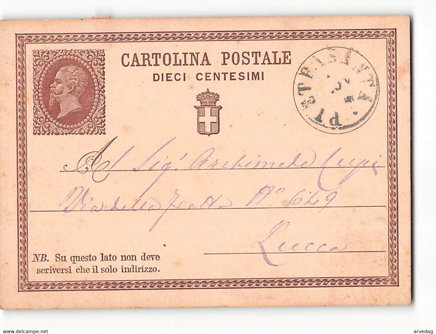 B36  PIETRASANTA X LUCCA - Stamped Stationery