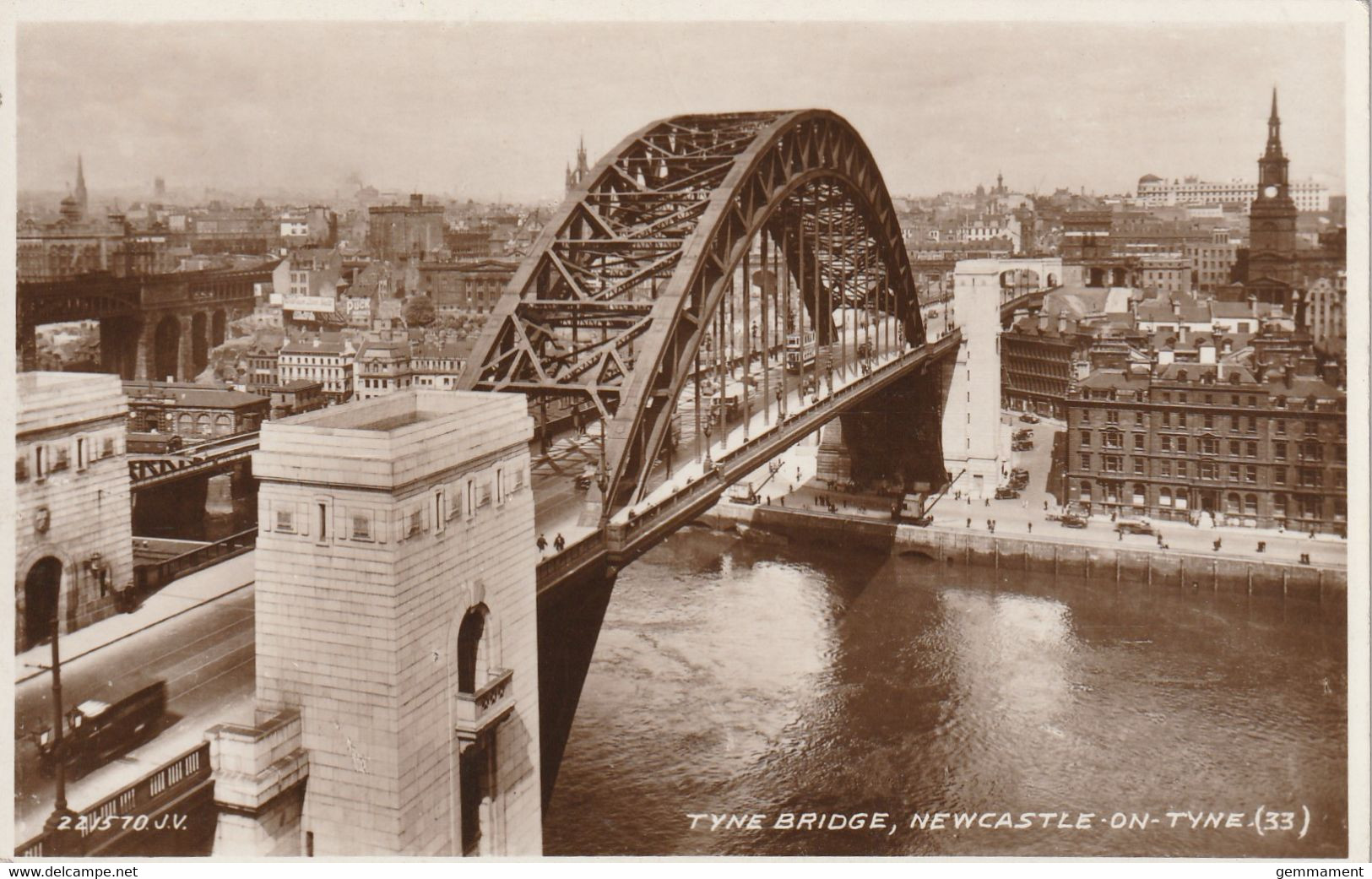 NEWCASTLE ON TYNE - TYNE BRIDGE - Newcastle-upon-Tyne