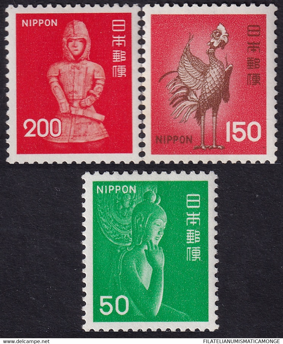 Japón 1976 Correo 1177/79 **/MNH Serie Basica. (3val.) - Neufs