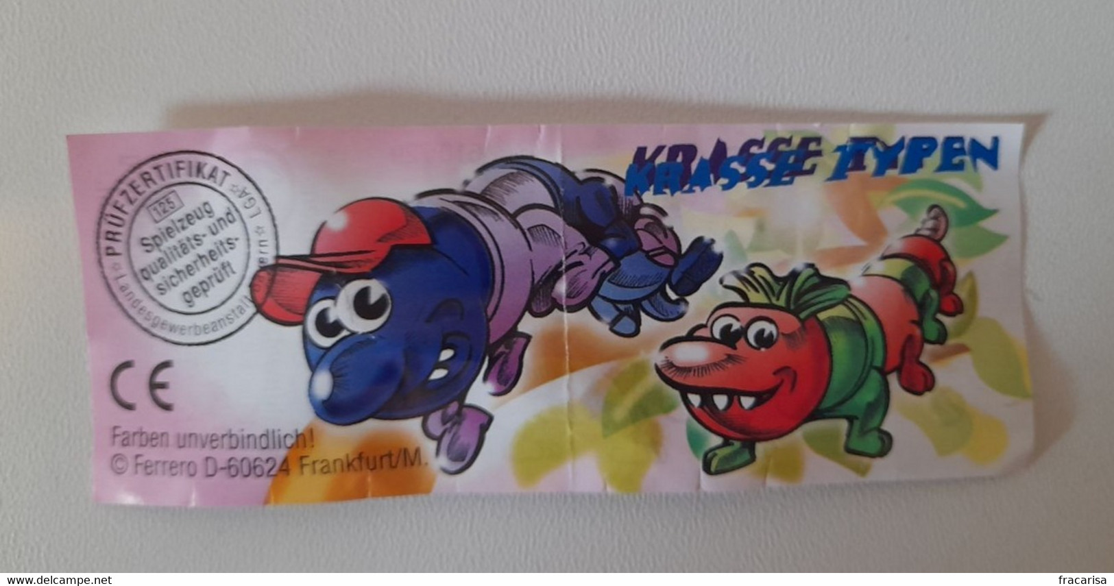 KINDER SURPRISE 2002 Deutch :            BPZ ; 610729 - Instructions