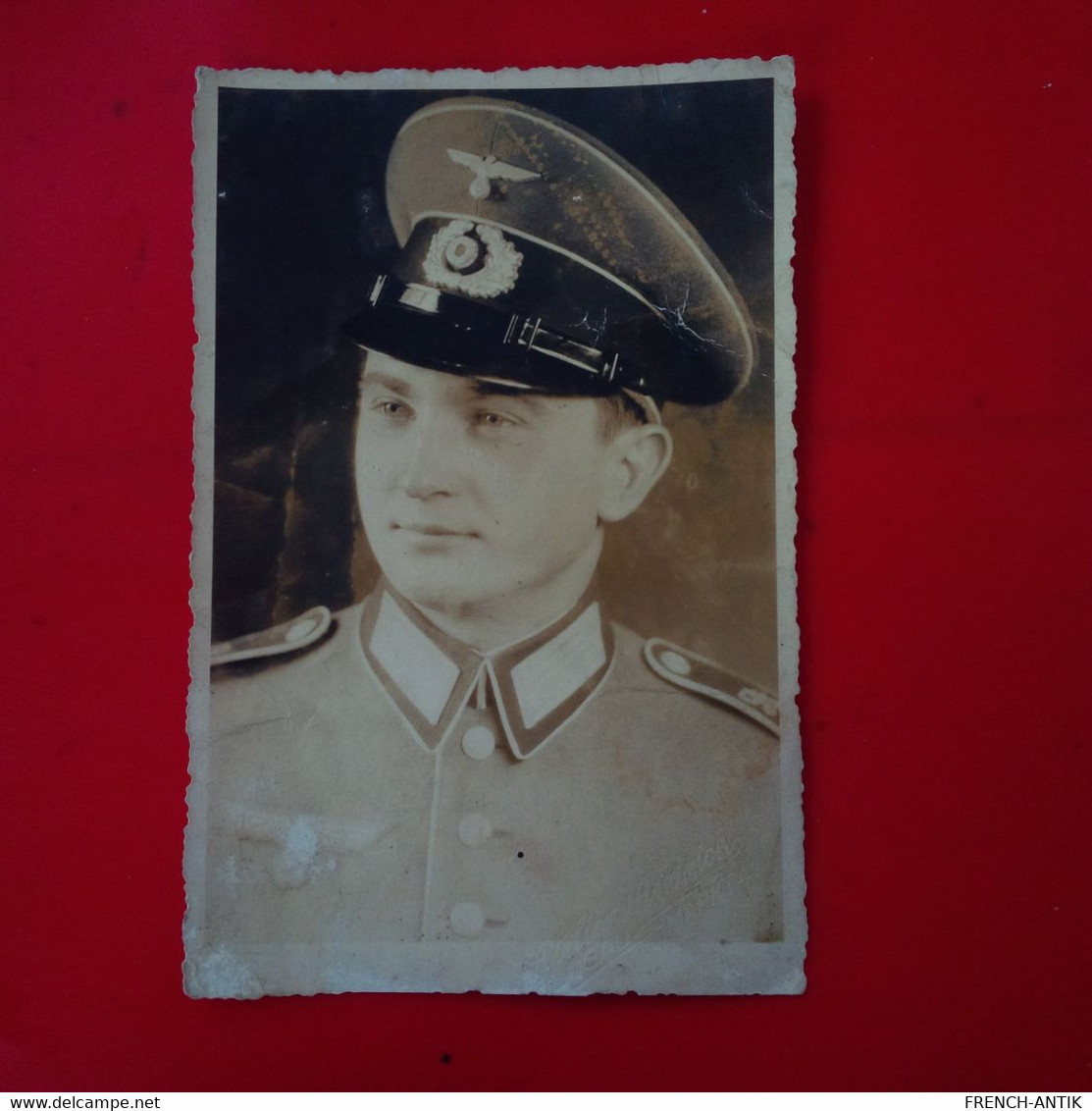 CARTE PHOTO SOLDAT ALLEMAND WWII 1941 - Oorlog 1939-45