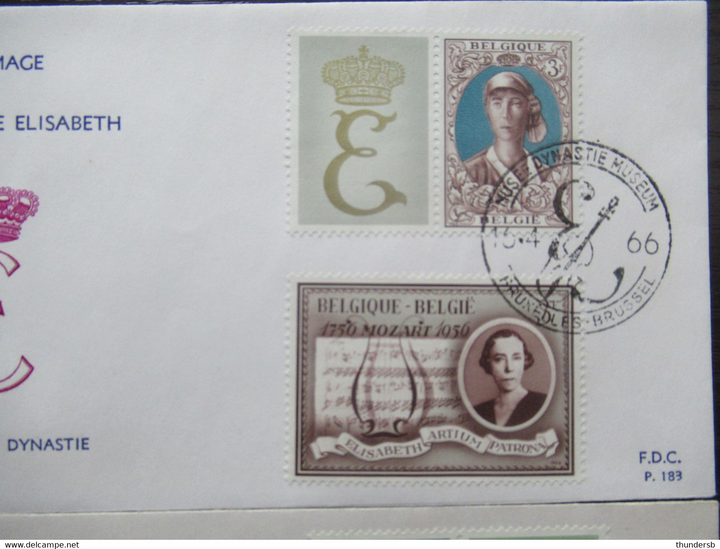 FDC 1363/66 'Koningin Elisabeth' - 1961-1970