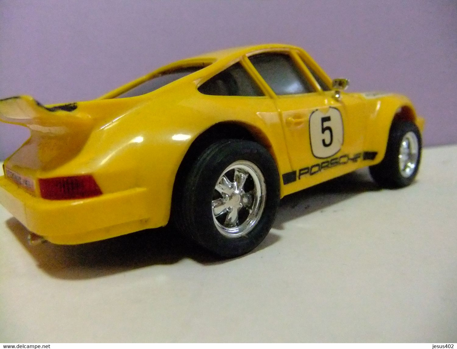 SCALEXTRIC EXIN PORSCHE 911 CARRERA RS AMARILLO 5 - Autocircuits