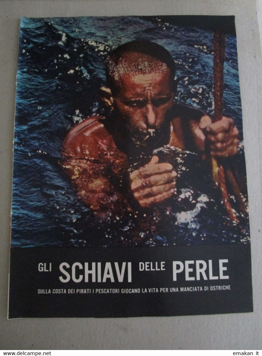 # INSERTO EPOCA  /  GLI SCHIAVI DELLE PERLE - Erstauflagen