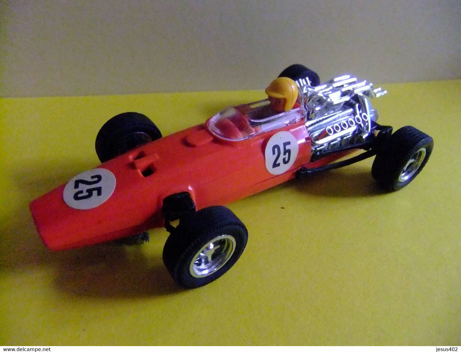 SCALEXTRIC EXIN HONDA F 1 REF.C 36 PRIMERA SERIE ROJO 25 Made In Spain 1968 - Circuiti Automobilistici