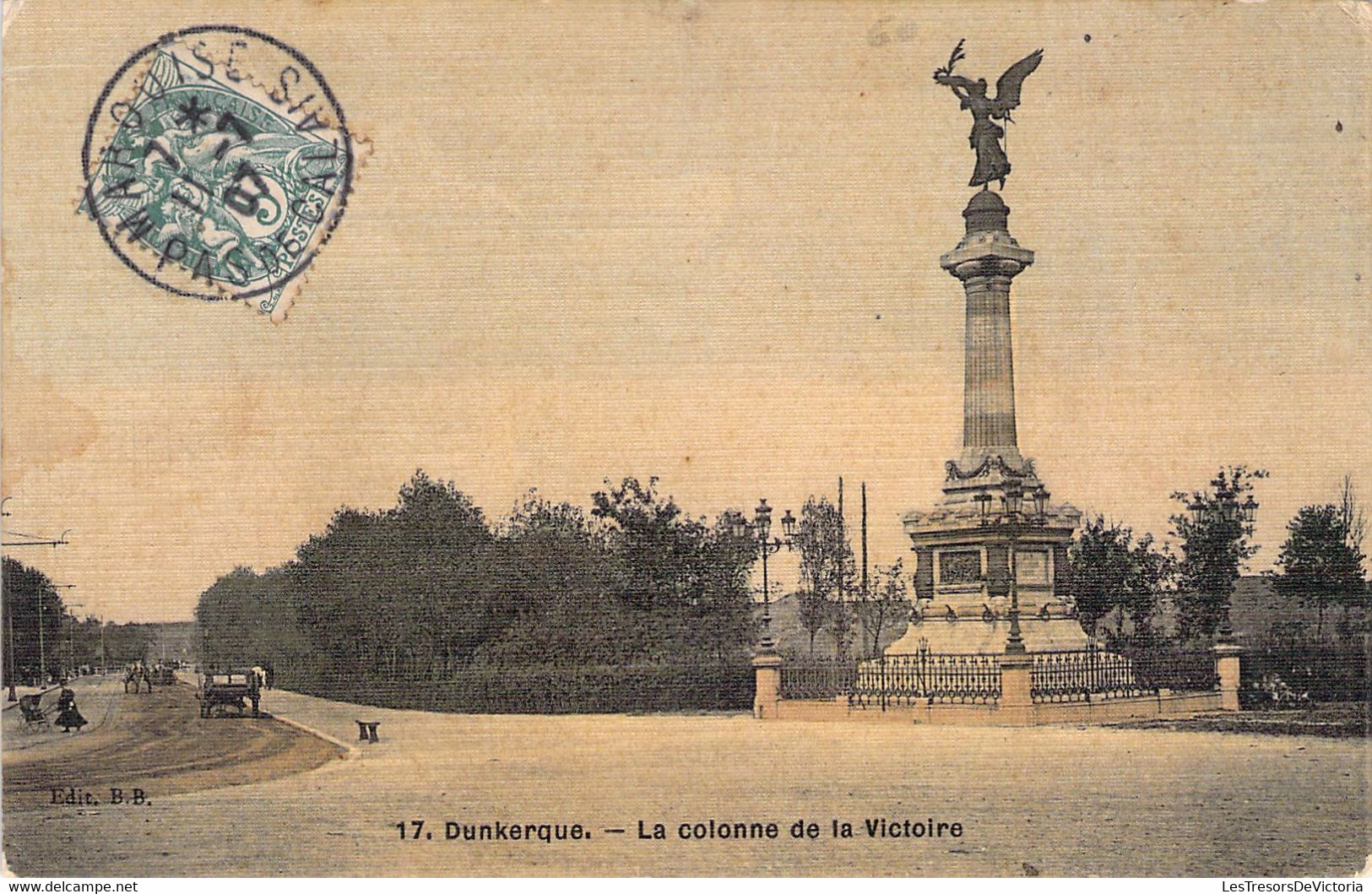 FRANCE - 59 - Dunkerque - La Colonne De La Victoire - Carte Postale Ancienne - Dunkerque